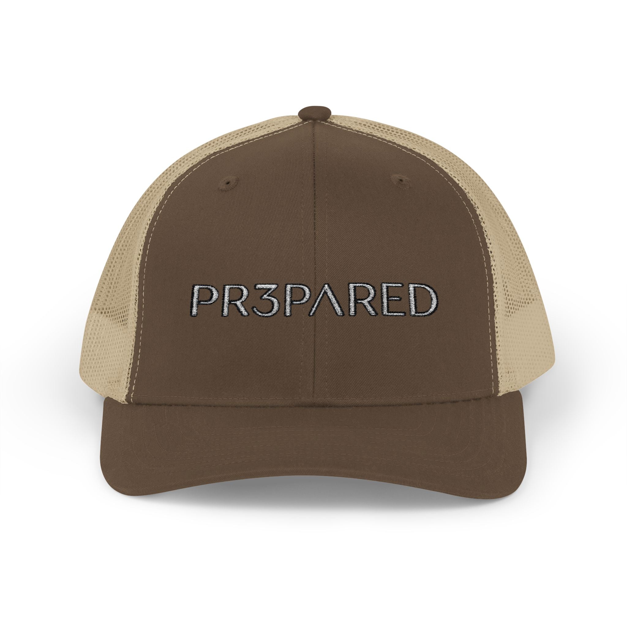 PR3PARED Trucker Embroidered Cap - Tactical Prepper Snapback Hat