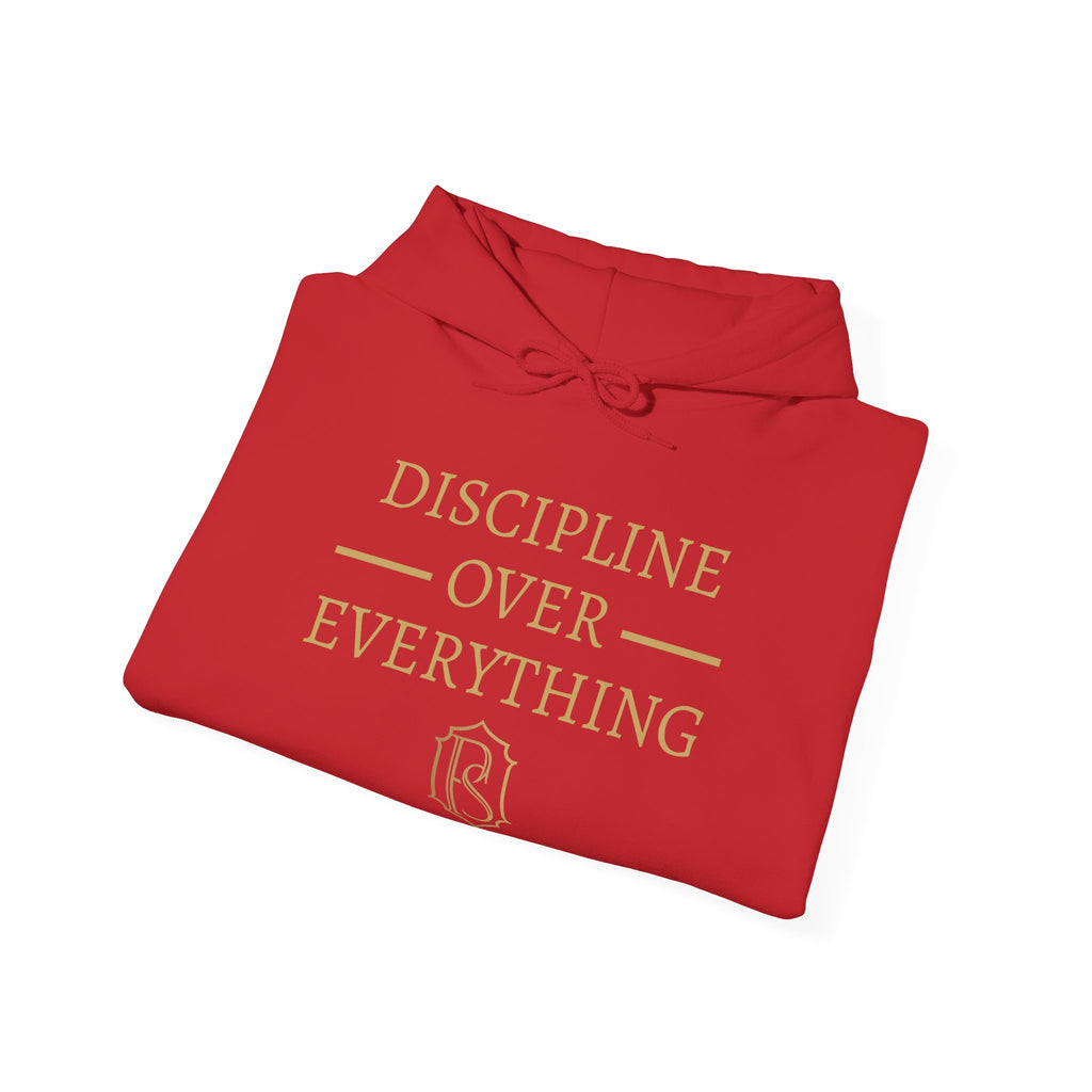 PR3PARED Discipline Over Everything Hoodie — Minimal Motivational Sweatshirt