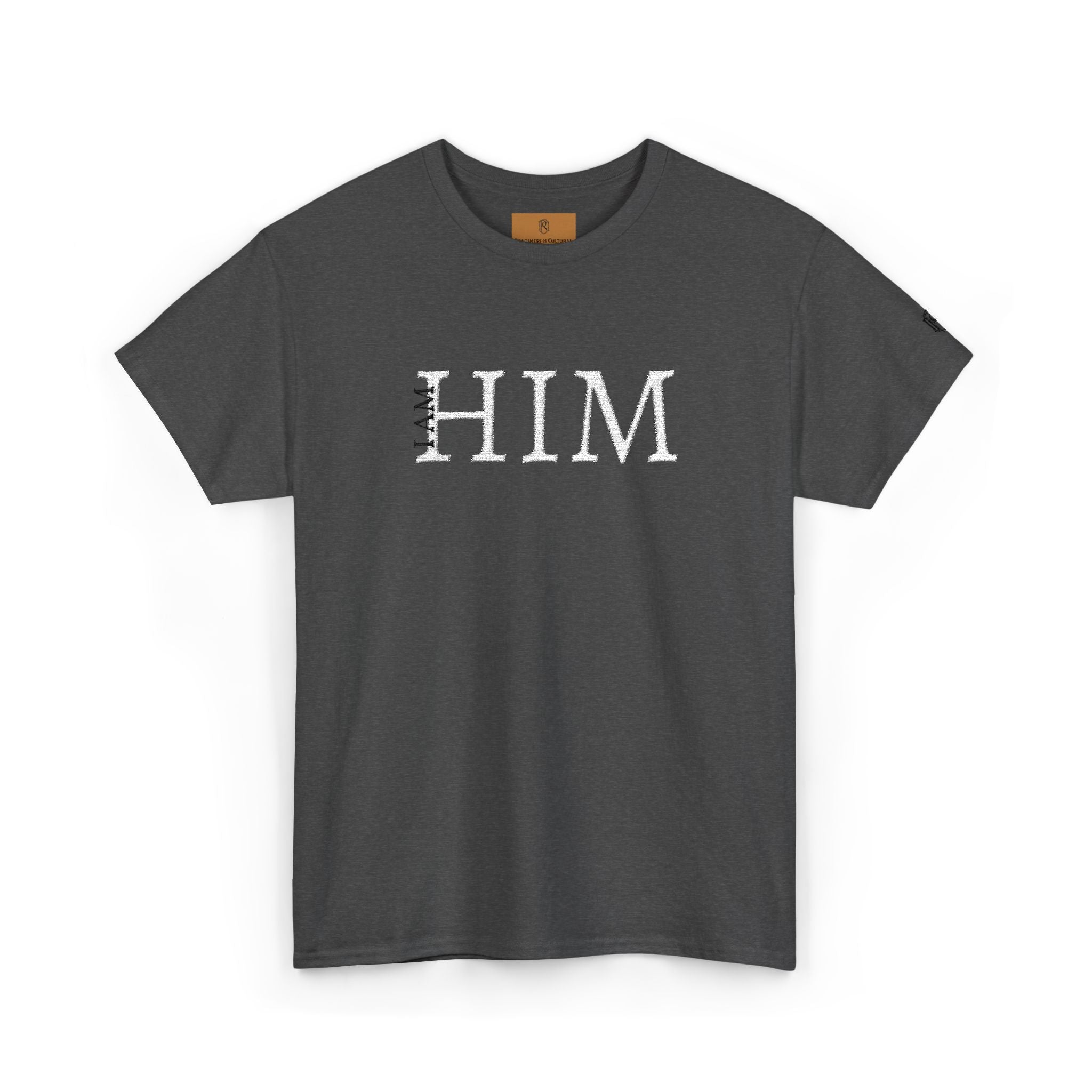 PR3PARED HIM Embroidered Tee — Minimalist Graphic T‑Shirt