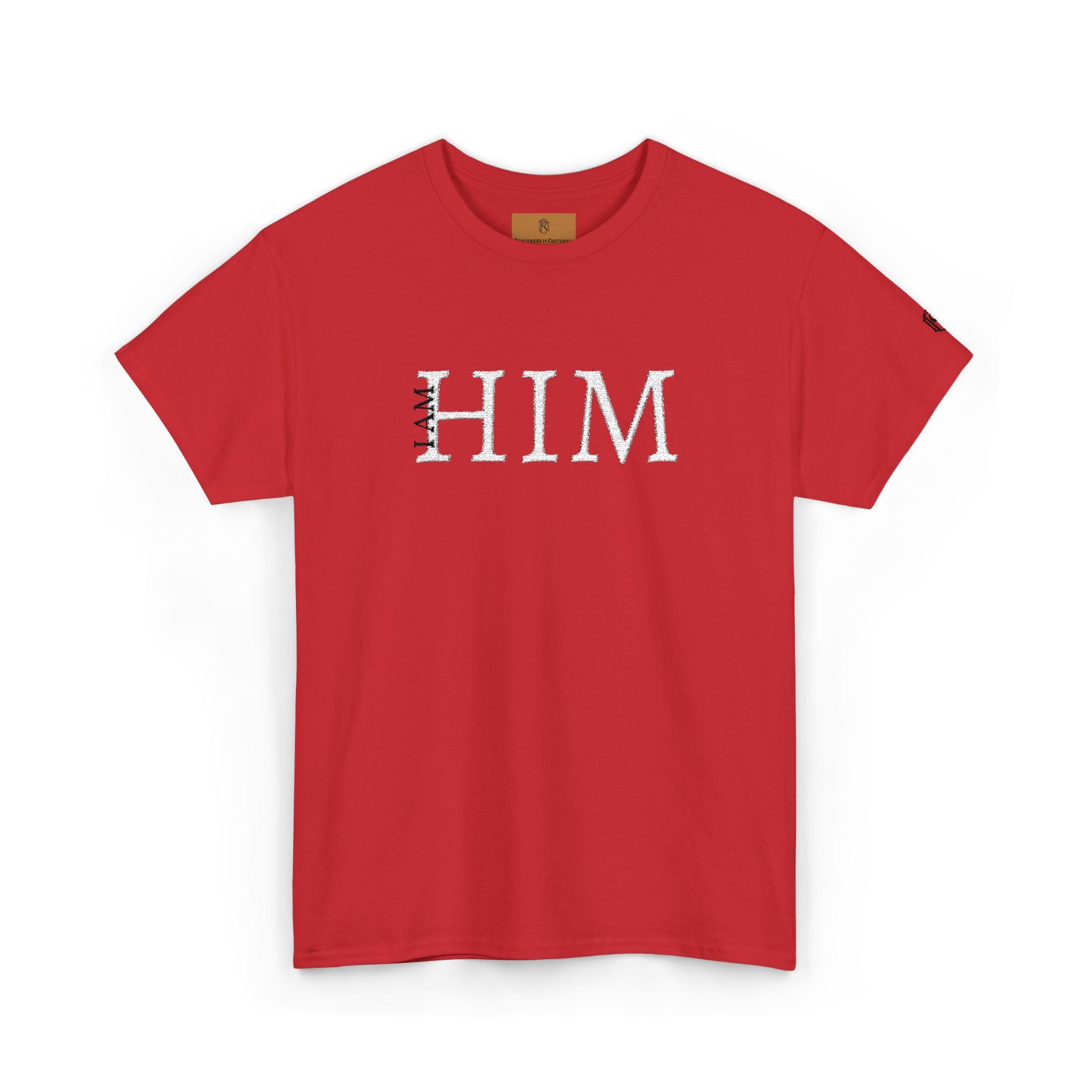 PR3PARED HIM Embroidered Tee — Minimalist Graphic T‑Shirt