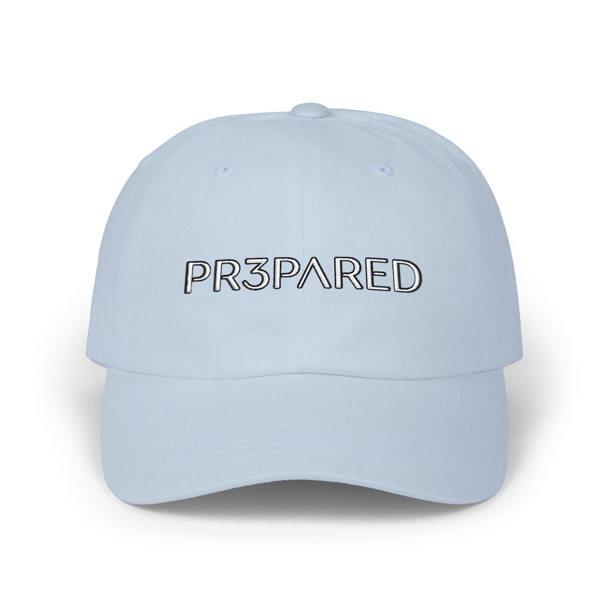 Prepared Embroidered Cap — Minimalist  Baseball Hat