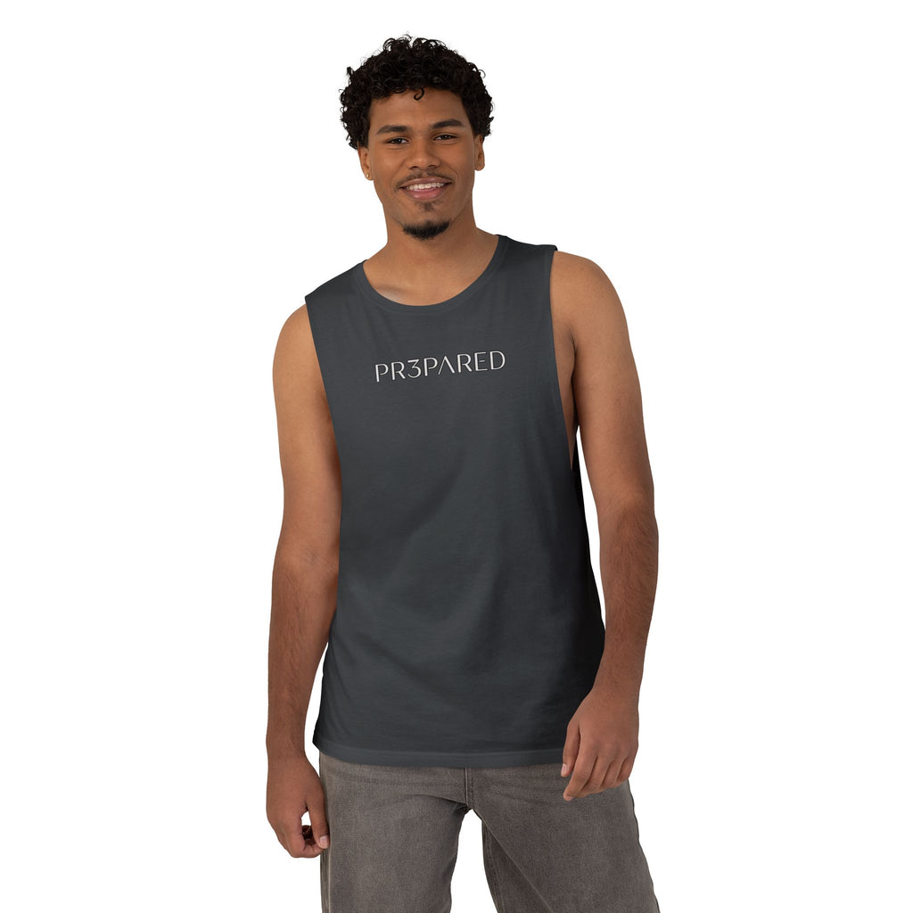 PR3PARED Tank Top — Athletic Barnard-Style Workout Tank