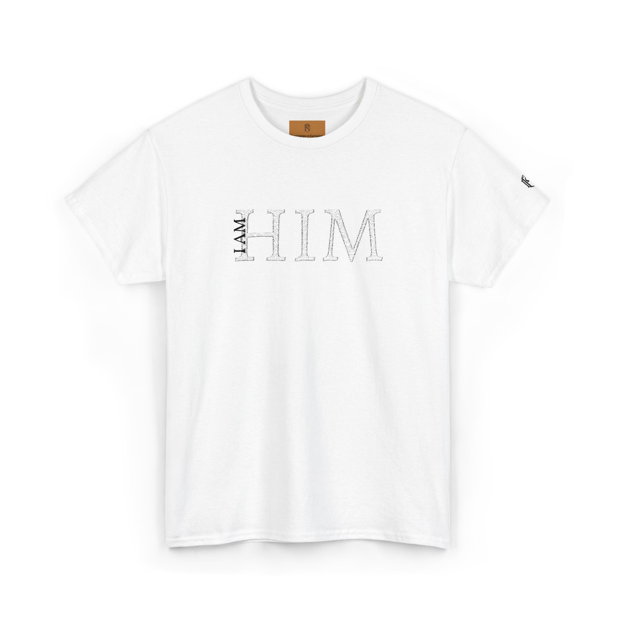PR3PARED HIM Embroidered Tee — Minimalist Graphic T‑Shirt