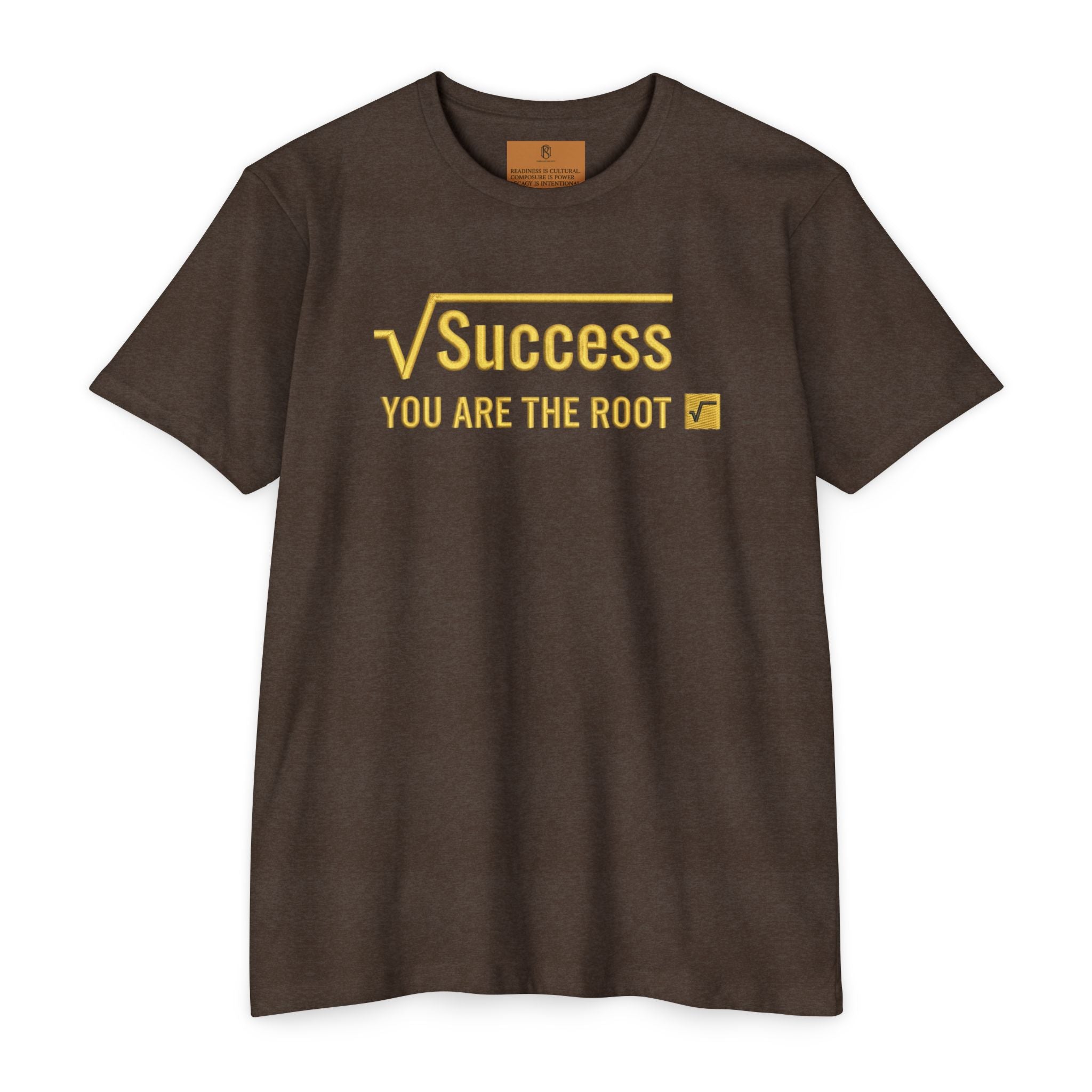 PR3PARED Success Square Root T‑Shirt — "You Are The Root" Math Graphic Tee