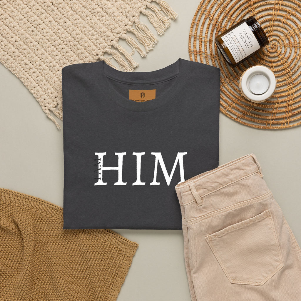 PR3PARED HIM Embroidered Tee — Minimalist Graphic T‑Shirt